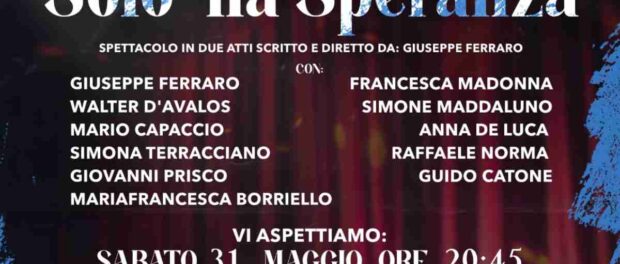Solo 'na speranza