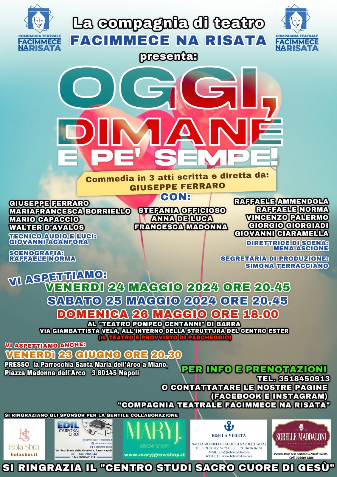 Oggi dimane e pe'semp