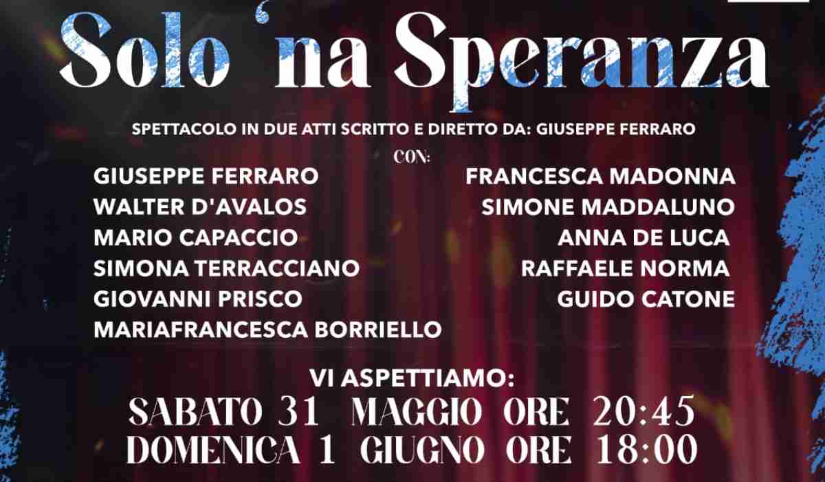 Solo 'na speranza